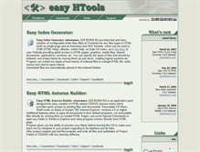 Tablet Screenshot of easyhtools.com